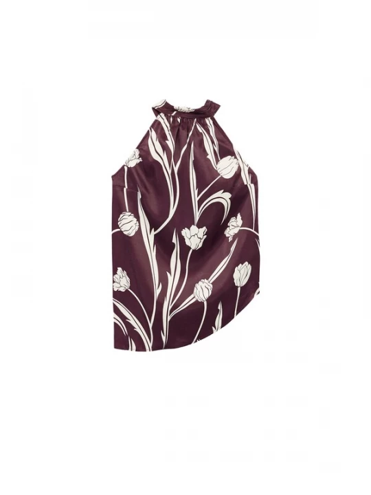 Foto van product Koton Blouse bordeaux / wit