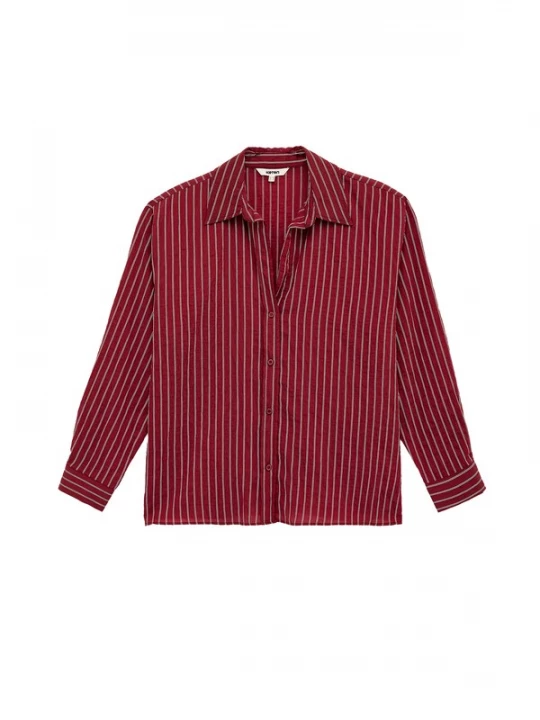 Foto van product Koton Blouse bordeaux / wit