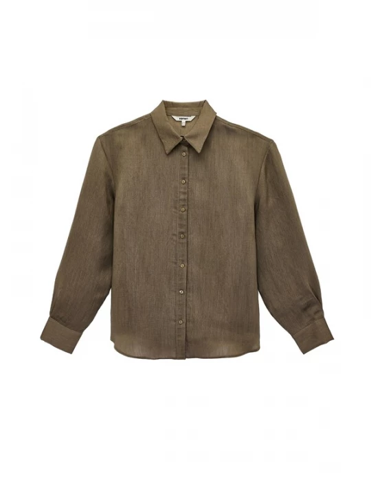 Foto van product Koton Blouse bruin gemêleerd