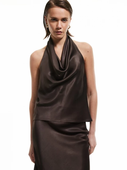 Foto van product Koton Blouse donkerbruin