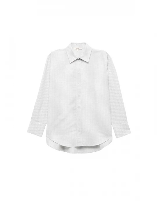 Foto van product Koton Blouse donkergrijs / wit