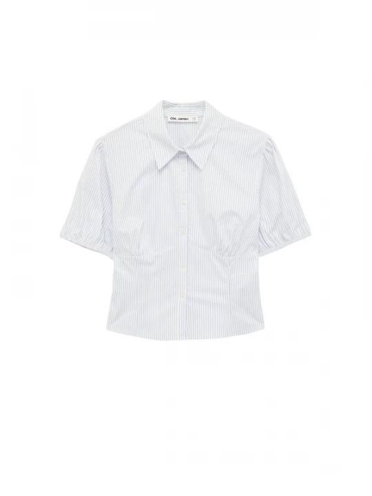 Foto van product Koton Blouse hemelsblauw / wit