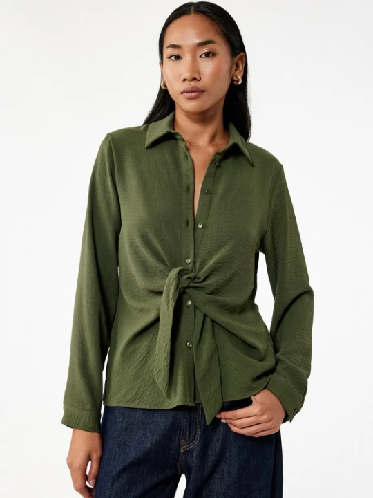 Foto van product Koton Blouse olijfgroen