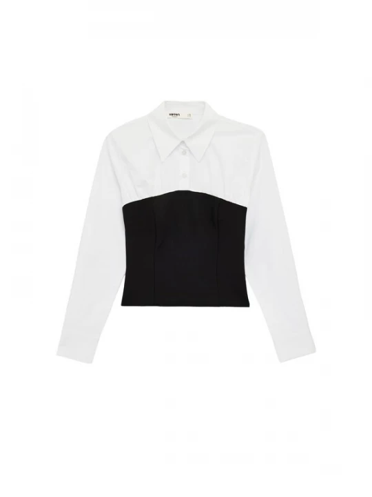 Foto van product Koton Blouse zwart / wit