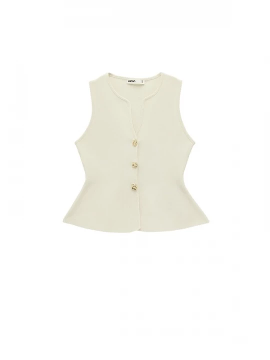 Foto van product Koton Bodywarmer lichtbeige
