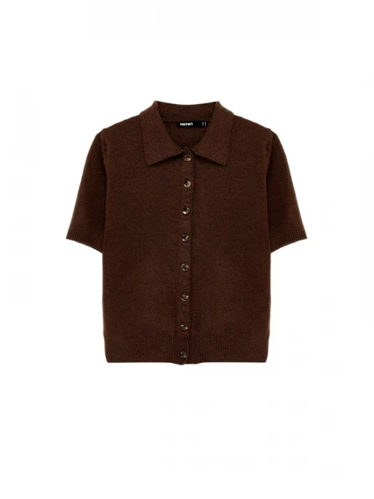 Foto van product Koton Gebreid vest bruin
