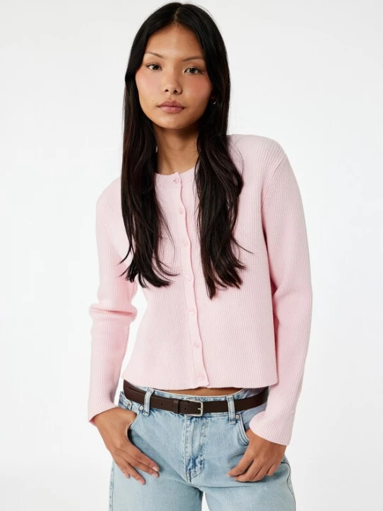 Foto van product Koton Gebreid vest rosa