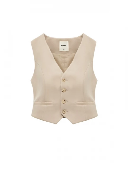 Foto van product Koton Gilet brokaat