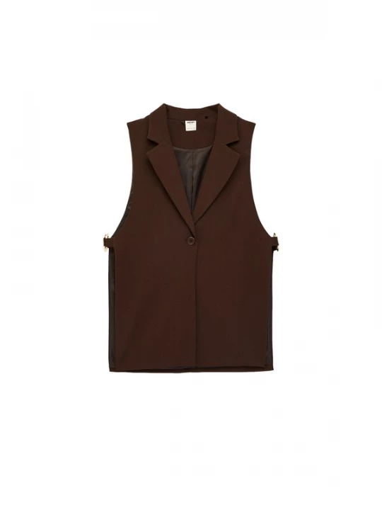 Foto van product Koton Gilet donkerbruin