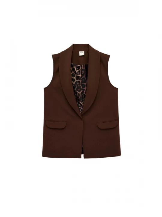 Foto van product Koton Gilet donkerbruin