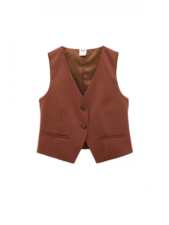 Foto van product Koton Gilet oker