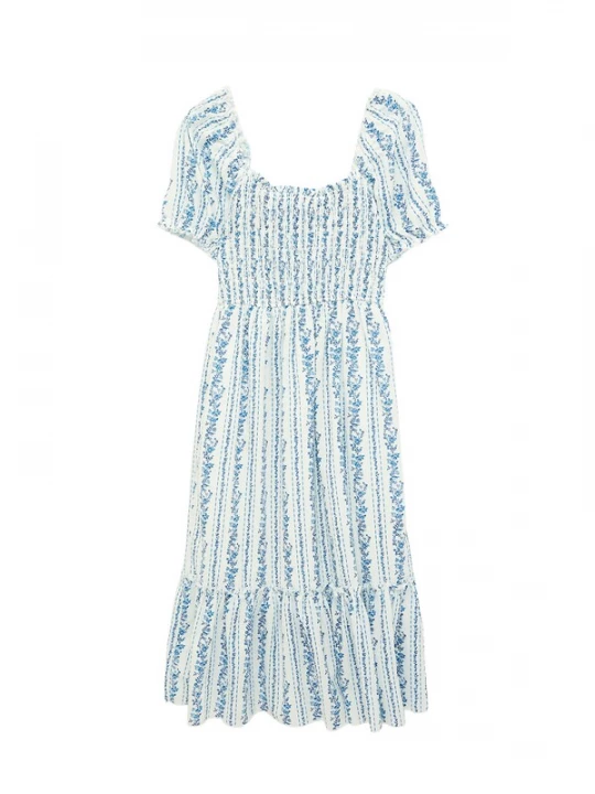 Foto van product Koton Jurk blauw / offwhite