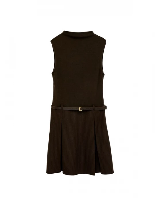 Foto van product Koton Jurk bruin / offwhite