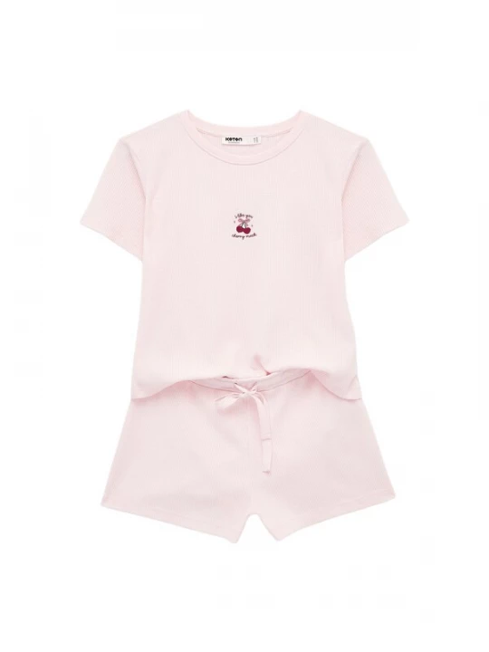 Foto van product Koton Korte pyjama rosa / rood