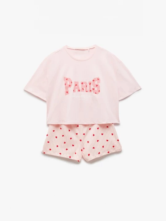 Foto van product Koton Korte pyjama rosa / rosé / rood