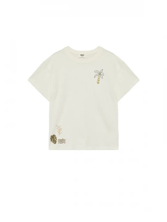 Foto van product Koton Shirt beige / ecru / zwart