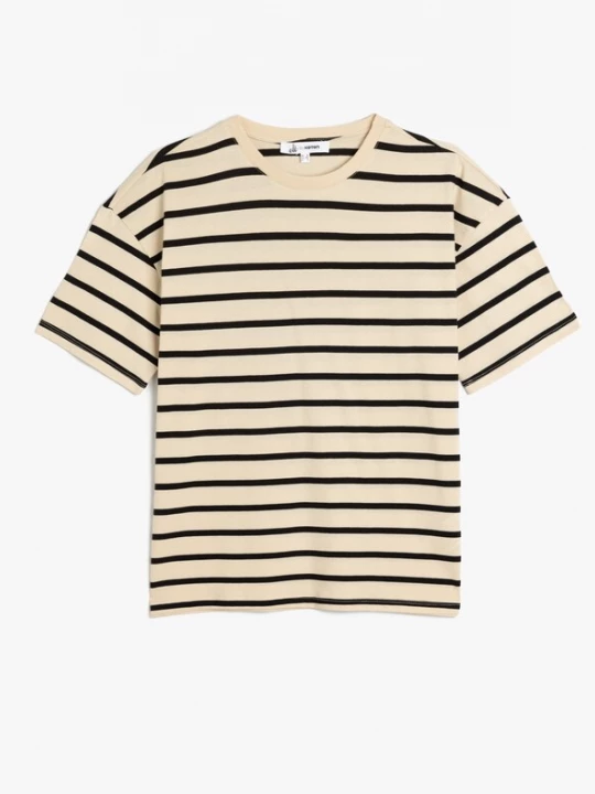 Foto van product Koton Shirt beige / zwart