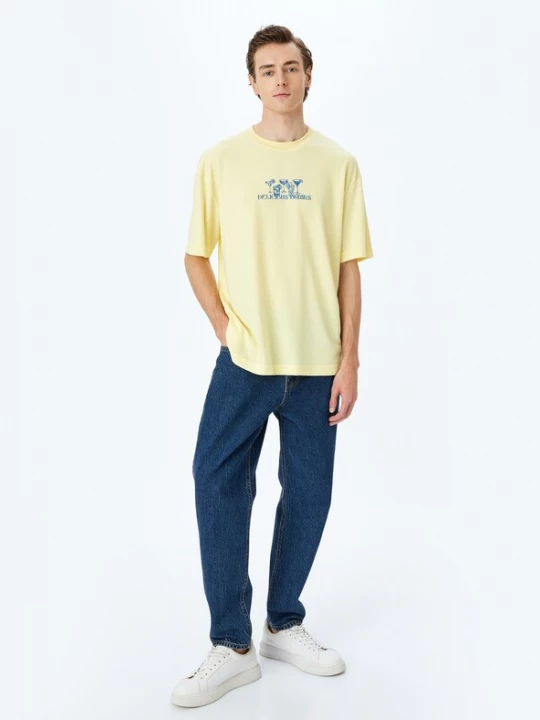 Foto van product Koton Shirt blauw / geel