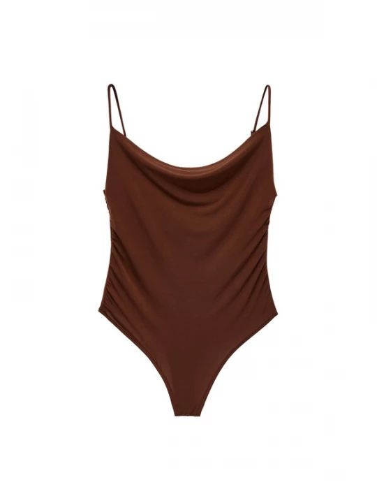 Foto van product Koton Shirt body bruin