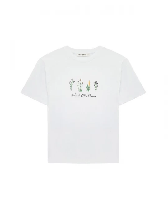 Foto van product Koton Shirt crème / geel / groen / zwart