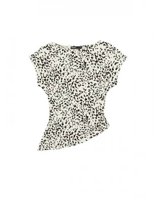 Foto van product Koton Shirt crème / zwart