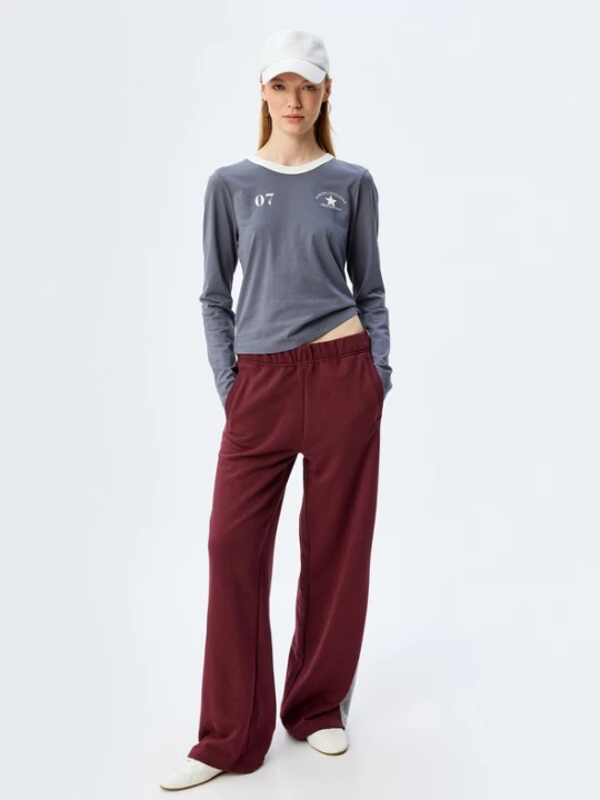 Foto van product Koton Shirt duifblauw / wit