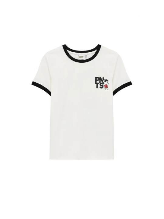 Foto van product Koton Shirt ecru / geel / rood / zwart