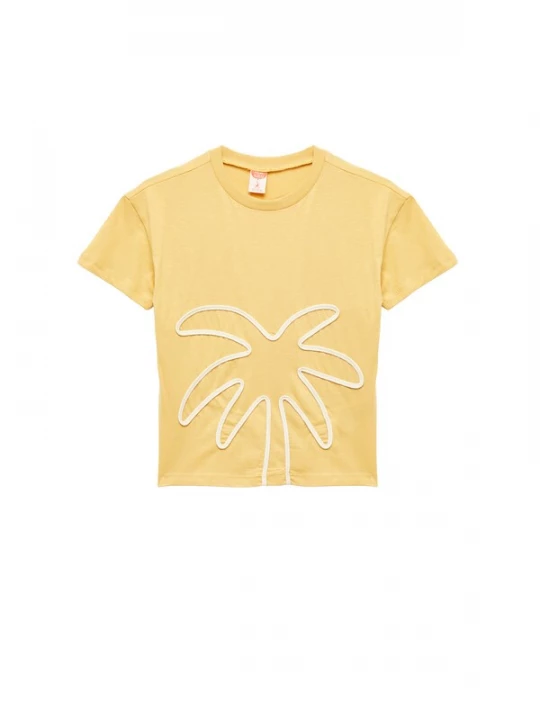 Foto van product Koton Shirt geel / wit