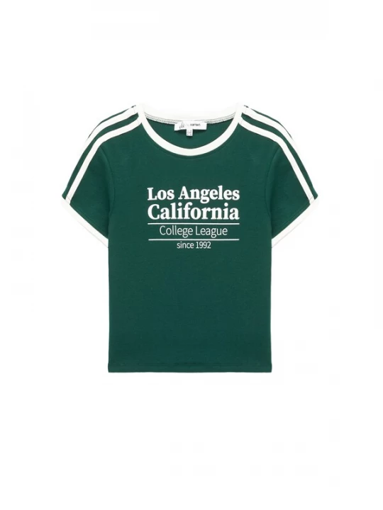 Foto van product Koton Shirt groen / wit