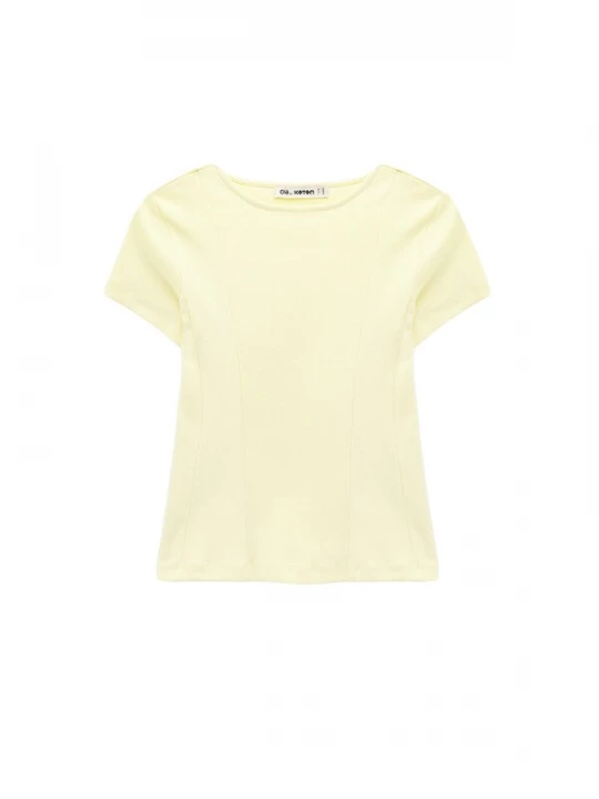 Foto van product Koton Shirt lichtgeel