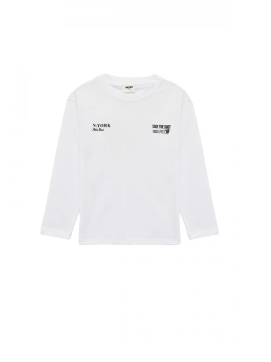 Foto van product Koton Shirt oranje / zwart / wit