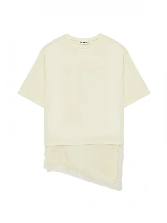 Foto van product Koton Shirt pasteelgeel