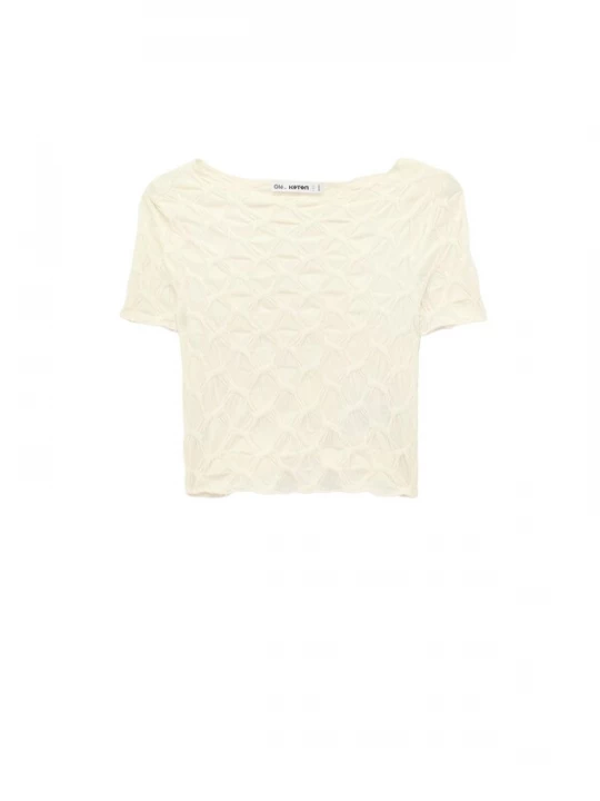 Foto van product Koton Shirt pasteelgeel