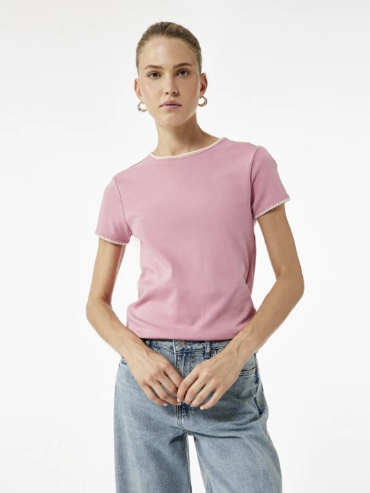 Foto van product Koton Shirt pink / wit