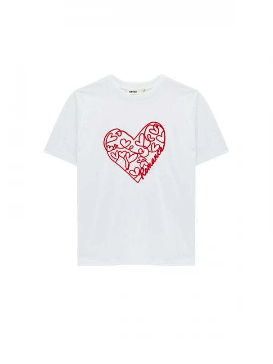 Foto van product Koton Shirt rood / wit