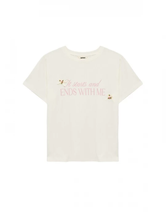 Foto van product Koton Shirt rosé / offwhite