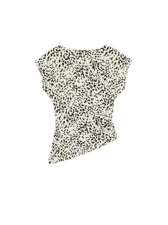 Foto van product Koton Shirt zwart / wit
