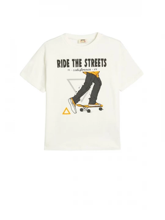 Foto van product Koton Shirt zwart / wit