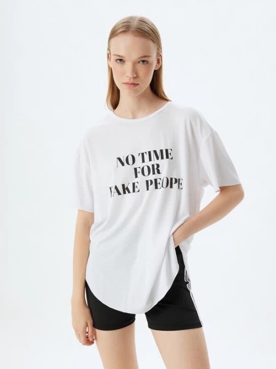 Foto van product Koton Shirt zwart / wit