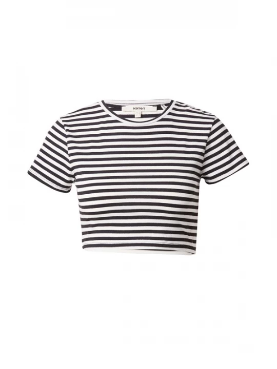 Foto van product Koton Shirt zwart / wit