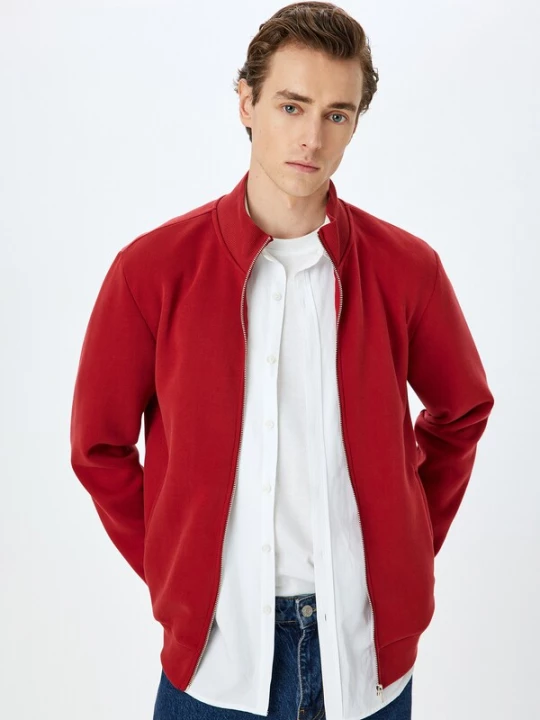 Foto van product Koton Sweatvest bloedrood