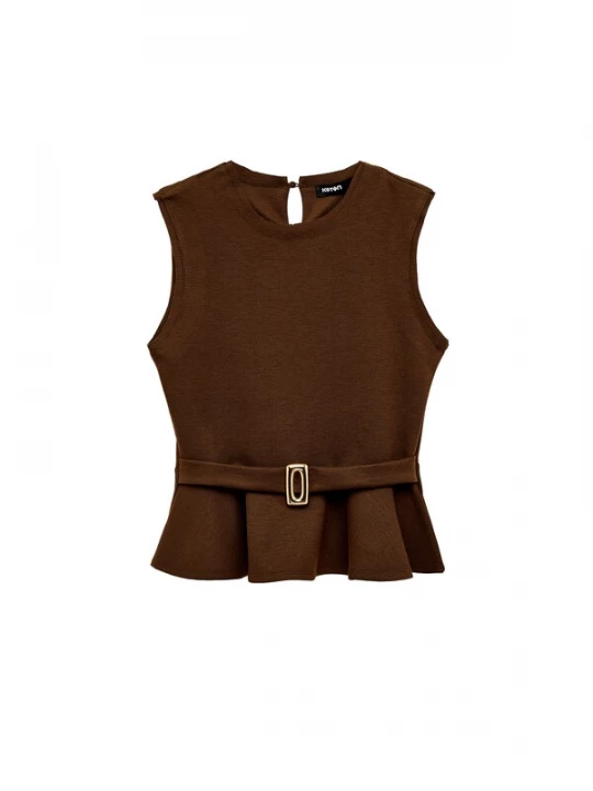 Foto van product Koton Top donkerbruin