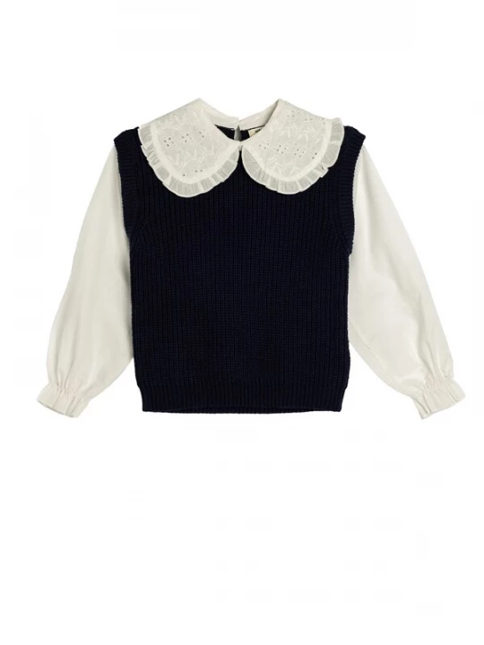 Foto van product Koton Trui navy / wit
