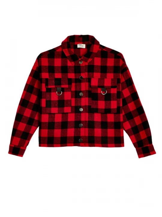 Foto van product Koton Tussenjas rood / zwart