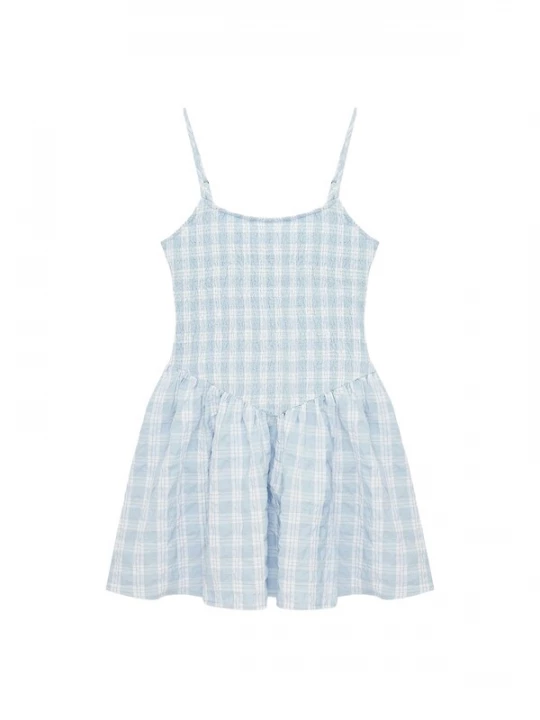 Foto van product Koton Zomerjurk lichtblauw / wit