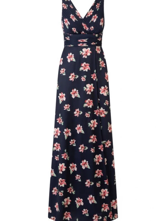 Foto van product Kraimod Avondjurk navy / pastelgroen / rosa
