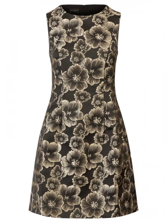 Foto van product Kraimod Cocktailjurk beige / donkerbeige / zwart