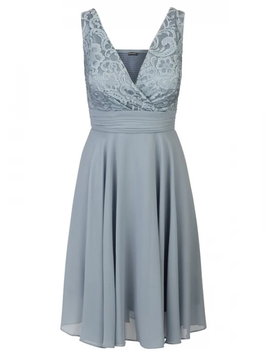 Foto van product Kraimod Cocktailjurk duifblauw