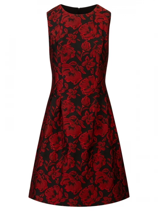 Foto van product Kraimod Cocktailjurk rood / bloedrood / zwart