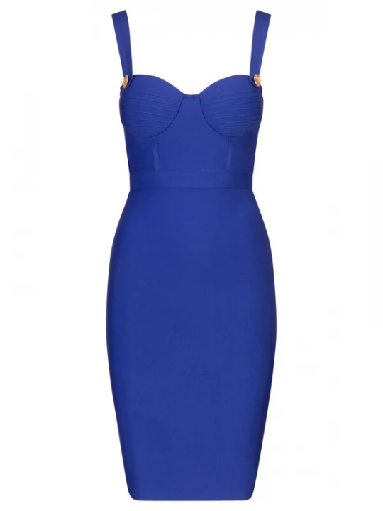 Foto van product Kraimod Cocktailjurk royal blue / koningsblauw